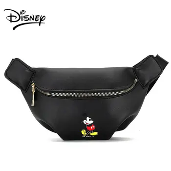Нагрудная чанта Disney с Мики Маус за момичета, детски ежедневни скъпа здрава чанта през рамо, чанта за месинджър, за чантата за момичета, странични чанти