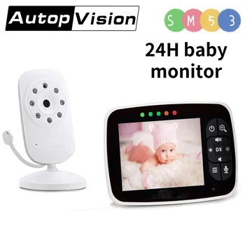 SM35 следи бебето умно дистанционно наблюдение за дете с камера за наблюдение на плач на бебето