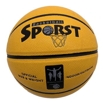 Размер 5/7 Баскетболен полиуретан влагопоглощающий материал Професионално спортно оборудване за състезания и тренировки по баскетбол за деца и възрастни