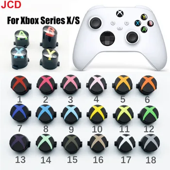 JCD 1 бр. за безжичен контролер XBOX серия X S, разменени комплект бутони ABXY за геймпада XBOX S X, комплект аксесоари за бутоните на геймпада