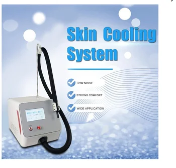 Висококачествено мини-оборудване за охлаждане на кожата студен въздух Zimmer Cryo Професионално лазерно устройство за премахване на татуировки