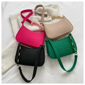 Модерна чанта под мишниците, нови дамски чанти от мека тъкан без подплата, дамски чанти с нишов дизайн, чанта на едно рамо, подобрена текстура, седельная чанта