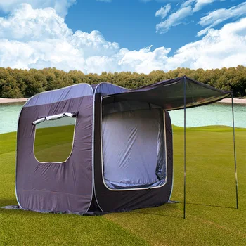 Популярна туристическа палатка за нощуване на открито със самостоятелно управление, странично удължение, автоматична палатка без козирка