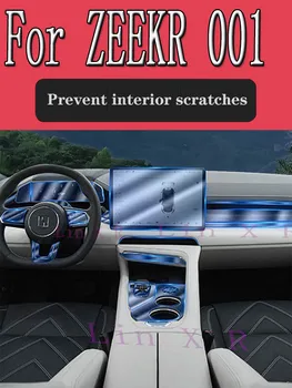 За ZEEKR 001 EV 2023 Лента на скоростната Кутия Навигация Авто Вътрешен Екран TPU Защитно Фолио на Капака Стикер Защита Срещу Надраскване