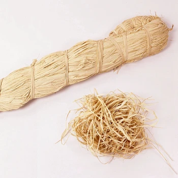 1000 Г diy от естествена въже от лико за опаковане на Подаръци Въже от естествена лико Декор от въже