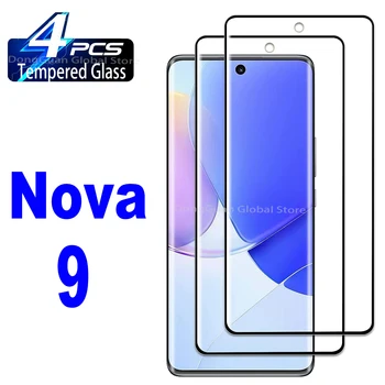 1/4 бр. 3D закалено стъкло за Huawei Nova 9 Защитно стъкло филм