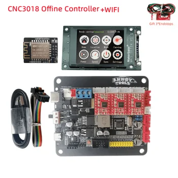 CNC3018 Max upgrade АВТОНОМЕН компютър монитор TFT24 лазерен контролер с докосване на екрана с ЦПУ на дънната платка