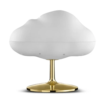 4X Облак USB Настолна лампа Овлажнител на въздуха Електрически ултразвукова ароматни дифузор със студена мъгла, за стая Дифузор аромати