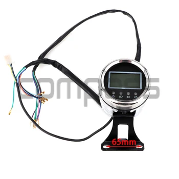 Единични LCD часовник с измерителем на магнитната индукция за оф-роуд плажни модификации на мотоциклети, аксесоари