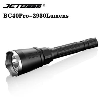 JETBeam BC40 PRO Тактически Фенер Супер Ярък 2930 CREE лумена XHP50 LED EDC Лампа За Къмпинг И за Търсене
